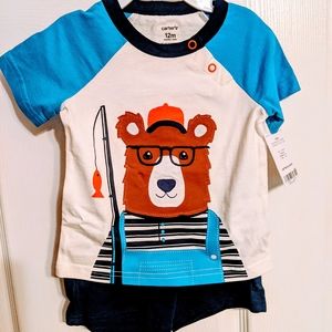 Carter's 12 month 2 piece outfit - brand new!